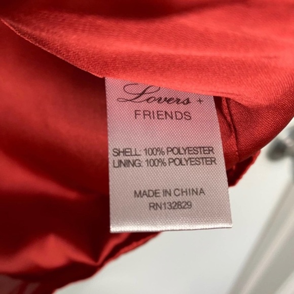 Lovers + Friends Asymmetrical Ruffle Mini Dress - Picture 2 of 5